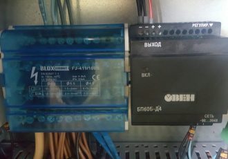 Управление активной вентиляцией кагатов