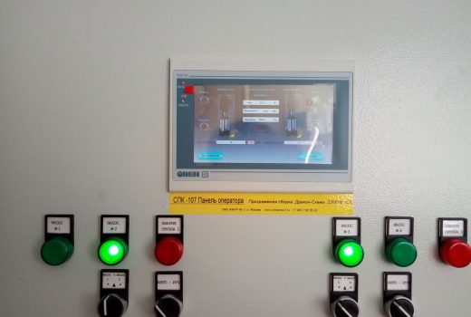 Панель оператора, органы управления