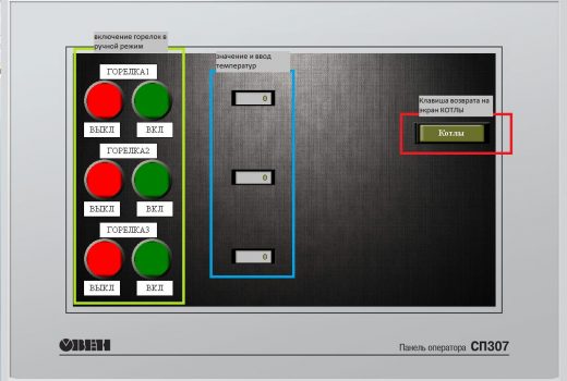 Панель оператора 4