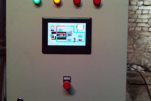 Передняя панель щита