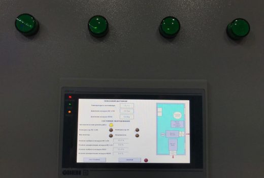 Основной экран панели