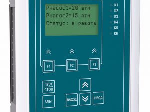 ПЛК73 контроллер с HMI для локальных систем в щитовом корпусе с AI/DI/DO/AO