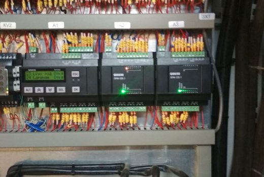 Размещение ПР200 в шкафу