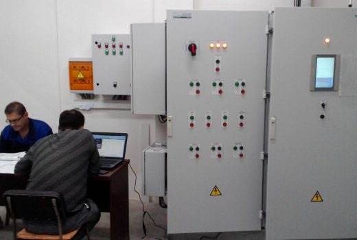 Структурная схема системы управления