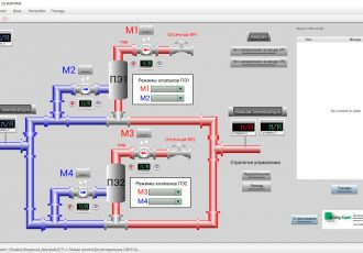 Управление и мониторинг работы пароэжектора на ЦТП