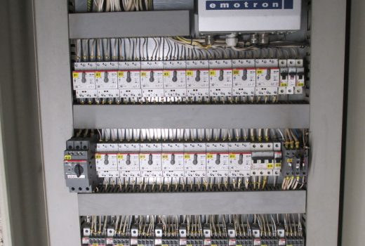 ЩУ насоса внутри