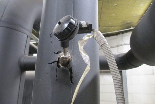 старый датчик температуры