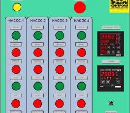 Станция для управления группой насосов от 1 до 4