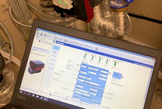 Конфигурирование ПЧ сервисной утилитой