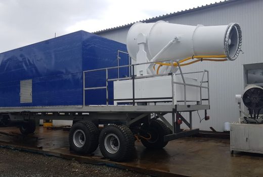 система пылеподавления SD-80 на база прицепа