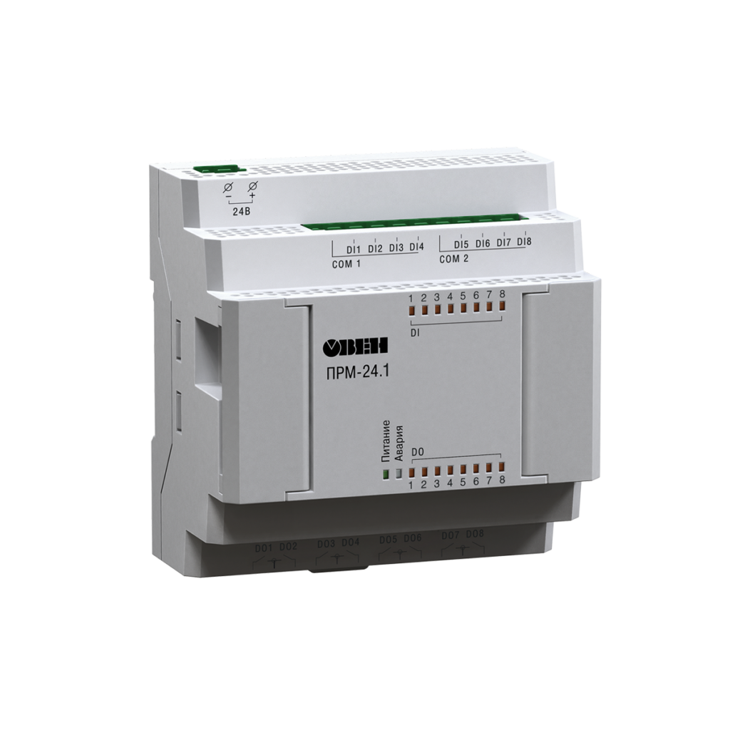 ПР205 программируемое реле с графическим дисплеем и Ethernet - ТО «ОВЕН ...