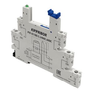 Монтажные колодки KIPPRIBOR PYF-011BE (для 1-контактных промежуточных реле серии SR)