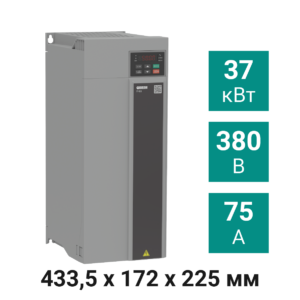 Преобразователь частоты ПЧВ3-37К-В [М01] 37,0 кВт 380 В