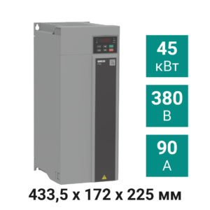 Преобразователь частоты ПЧВ3-45К-В [М01] 45,0 кВт 380 В