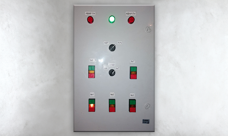 Шкафы управления насосами