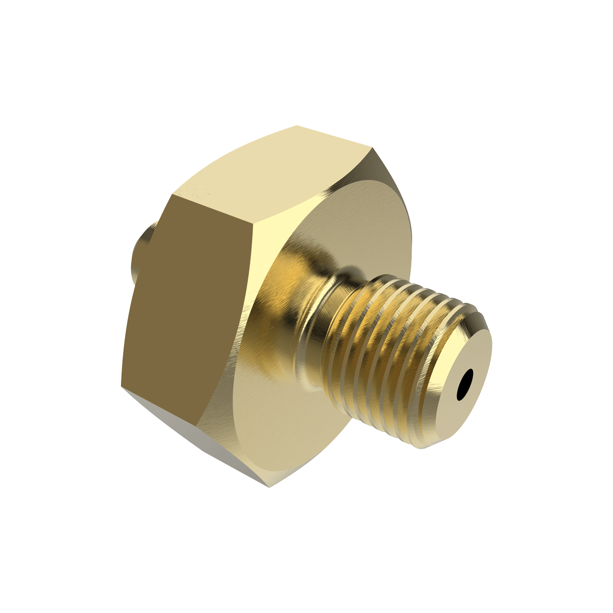 Устройство переходное латунное УПЛ-Н.G1/4.Н.1/4SAE